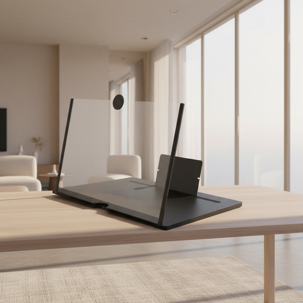 14/12/10Inch 3D Screen Amplifier Mobile Phone Screen Video Magnifier for All Smartphone Enlarged Screen Cell Phone Stand Bracket